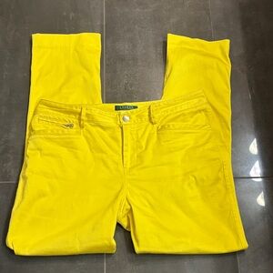 Ralph Lauren Sunny Yellow Trousers